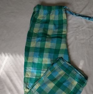 Plaid pajama pants